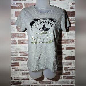 Converse Women's Gray Graphic Tee